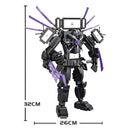 MOC Dark Tv Man Plus Skibidi Toilet Man Building Blocks Toys Titan Clock Man Female Model Diy Gift Toys For Children Kids