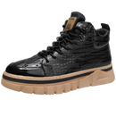 Damyuan Non-Leather Shoes Men Comfortable Sneakers Men Waterproof Non-Slip Outdoor Casual Shoes Tooling Motorcycle Boots 39-44