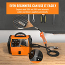 HITBOX MIG-200 3 in 1 IGBT Inverter Welder 220V MIG/MMA/Lift TIG Synergy Welding Machine Portable ARC Welder With Soldering Tool