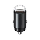 Mini USB C Auto-Ladegerät 130W Super Schnelllade Metall Adapter PD Typ C im Auto für Samsung Huawei Android Handys iPhone iPad