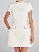 The 'Equinox' Backless Mini Dress