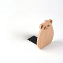 1pc Walnut Wood Bookends L-shaped Desk Organizer Desktop Book Holder School Stationery Office Accessories Nature Wood Book Stand