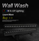 SHEHDS LED 18x18W Wash Wall Floodlight Landscape Flood Down Lighting for Dj Disco Party Wedding Christmas Lights Audience