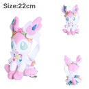 Pokemon Plush Christmas Easter Wreath Pikachu Eevee Scorbunny Ponyta-Galar Sylveon Kawaii Anime Figure Stuffed Toys Kids Gifts