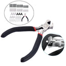 85Pack Metal Zippers Repair Kit Sets Zipper Repair Replacement Kit Easy Fix Zipper Slider Head Puller Accessories Tools