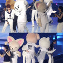 3RD FM Pilot For 5 Star T-shirt Kpop Stray Same T Shirt Women Men Cotton V-neck Tops Kids Fans Short Sleeve Tee Sweatpants Suit