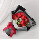 Soap Flower Bouquet Valentine's Day Gifts Creative Rose Soap Flower Mothers Day Gift Rose Soap Flower Creative Fake Flower Decor