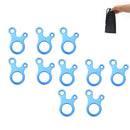 Zeltleinen-Spanner 3-Loch Outdoor Camping Zelt Windseil-Spanner Aluminiumlegierung Spanner Zeltleine Seil-Befestiger Spannhaken