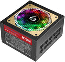 750W Power Supply Fully Modular PSU ARGB Gaming PC Power Supply 20+4Pin Connector with 120mm Low-Noise FDB Fan Full Voltage