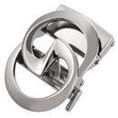 CETIRI 3.5cm Width Genuine Men's Belt Buckle Head, Belt Buckle, Leisure Belt Head Business Accessories Automatic Buckle