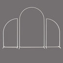 Crown Metal Arch Set Wedding Background Decorative Flower Stand Birthday Party Outdoor Balloon Ornament Irregular Shape