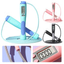 2.8m Counting Jump Rope Adults Adjustable Skipping Rope Jumping Rope with Counter Home Exercise Gym Training Fitness Equipment