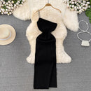 The Asymmetry Knit Silhouette | Sculpted One-Shoulder Dress