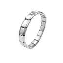 9 mm Wide Stainless Steel Bracelets Simple Trendy Style Daily Wear Silver-Color Charm Bracelet For Women On Party Unisex Style