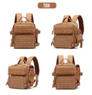 The Ruckdack | 900D Tactical Molle Daypack with Dual Cup Holders