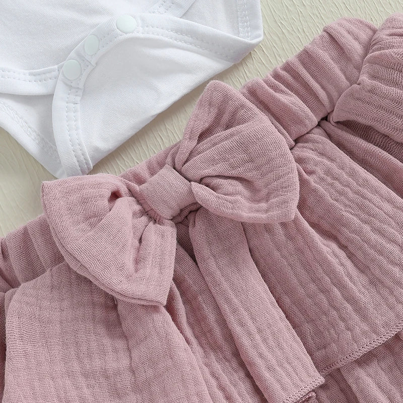 Toddler Girls Spring Floral Print Dress with Matching Bow Headband and Ruffled Hemline - Easter Sunday Outfit for Baby Girls