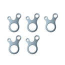 Zeltleinen-Spanner 3-Loch Outdoor Camping Zelt Windseil-Spanner Aluminiumlegierung Spanner Zeltleine Seil-Befestiger Spannhaken