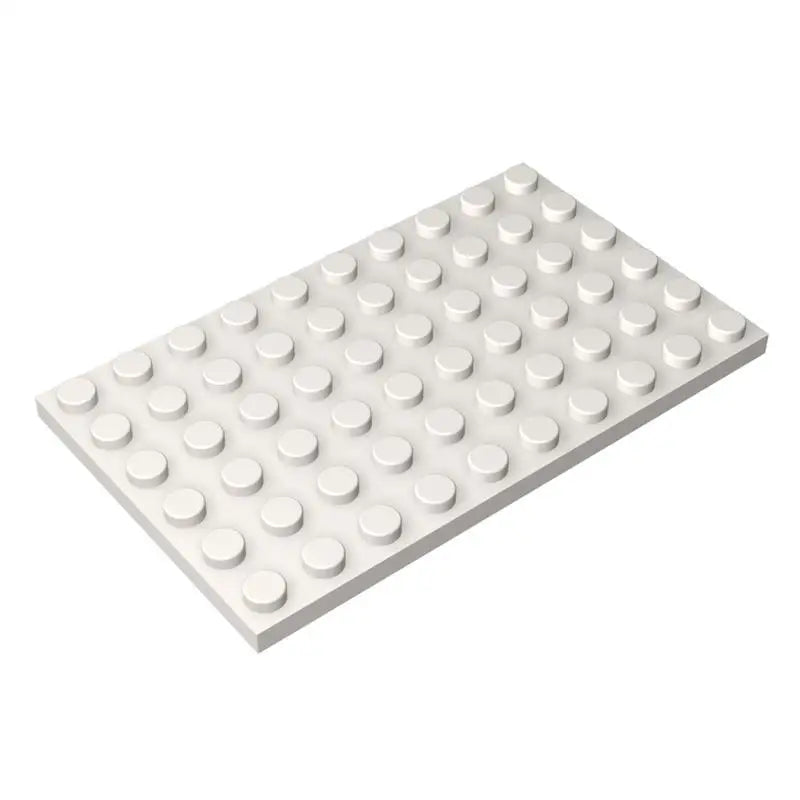 Gobricks 10PCS MOC  Plate 6 x 10 Compatible 3033 Assembles Particles Building Blocks Parts DIY block bricks Tech Parts Toys