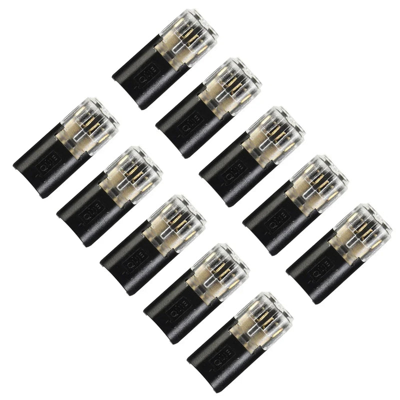 10pcs 2 Pin Way Plug Car Waterproof Electrical Connector Wire Cable Automotive Electrical Connector Strip Terminal Connection