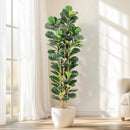 The Evergreen Statement | 5-7ft Artificial Fiddle Leaf Fig Tree
