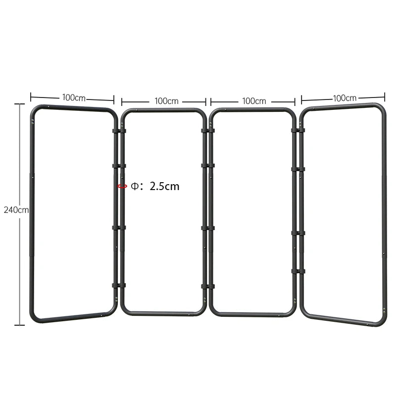 SH Green Screen 2.4X4M Collapsible Chroma Key Backdrop Wrinkle-Resistant Fabric Ultra-Quick Setup background removal for Stream