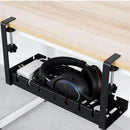 The Quiet Route | Retractable Clamp-On Under-Desk Cable Tray