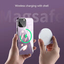 Magnetic Metal Flip Case for iPhone 15 14 13 12 11 Pro Max Metal aluminum alloy Full Tempered Glass Transparent Protector Cover