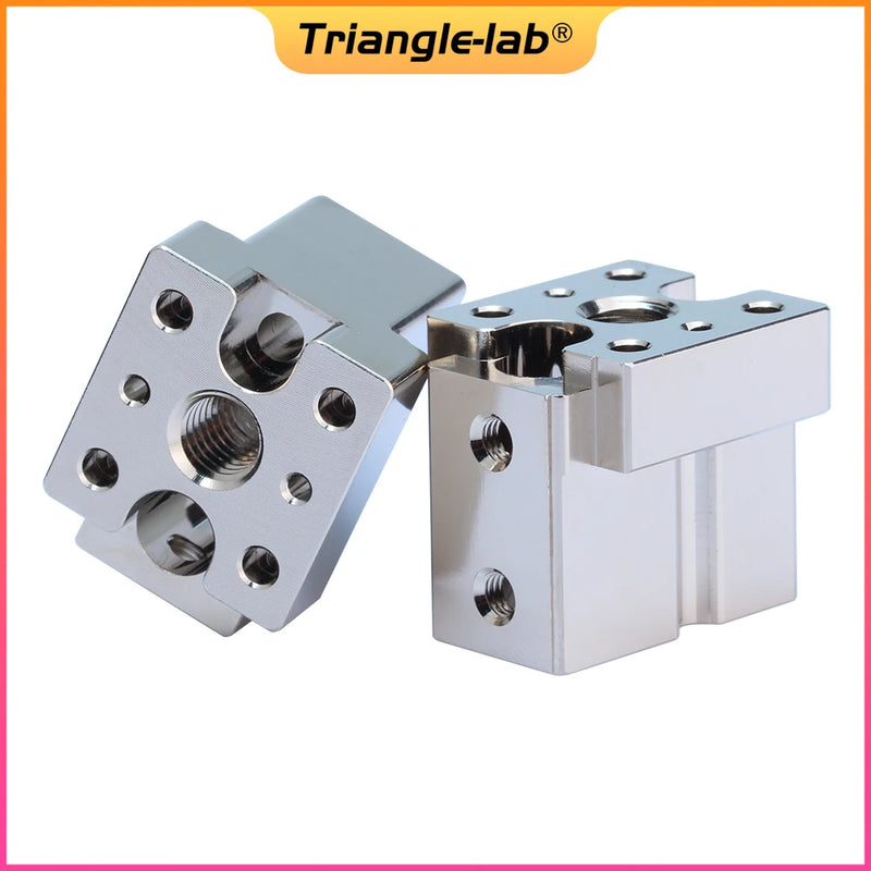 Trianglelab T-Volcano Dragon Plated Copper HeaterBlock Compatible With Trianglelab and Phaet Dragon Hotend 3d printer HEAT BLOCK