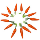 50/20/10/3Pcs Easter Decoration Simulation Carrot Artificial Mini Foam Vegetable Carrots Easter Ornament Home Decor Kids Gifts