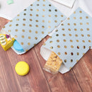 12 Stück Papiertüten Süße Gastgeschenke Weiß Violett Kraftfolie Herz Geschenktasche Geburtstag Hochzeit Bonbontüte Kekstüten Goldprägung Aufkleber