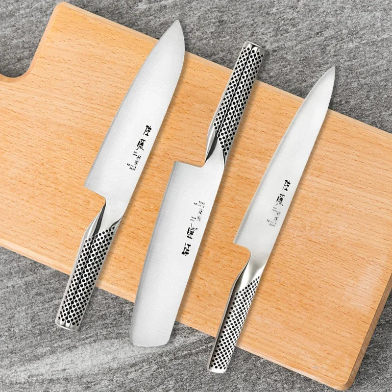 Japanese Kitchen Knives Set Fish Fillet Stainless Steel Meat Cleaver Chef Knife Sushi Knife Santoku Knife Cooking Tools