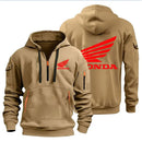 Men's Hoodies Motorcycle Jackets Honda Wings Logo Printed Sweatshirt Pullover Trendy Motorcycle Jackets for Autumn and Winter
