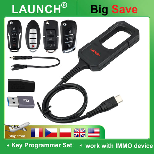 LAUNCH X431 Key Programmer 4 Keys Set IMMO Programming Tools work with X431 PAD V/ IMMO ELITE/IMMO PLUS /PROG 3
