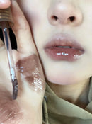 LEEMEMBER Lip Gloss Mirror Original Moisturizing Hydrating Low saturation Color Lipstick Fine Flash Longlasting Lip Makeup 3g