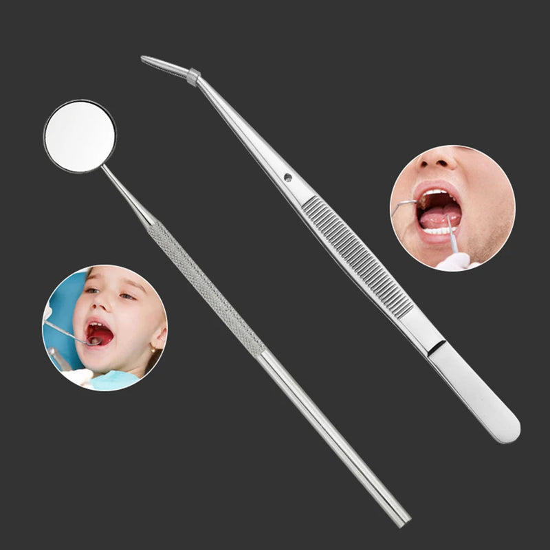 Teeth Cleaning Tools Dentist Tartar Scraper Scaler Plaque Remover Hygiene Instruments Kit