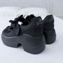 Rilei Gururu Lace Bow Pumps