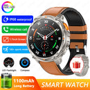 2026 New T-REX3 Outdoor Smart Watch Men 1100mAh Large Battery Bluetooth Call Compass 1.7-inch LED Flashlight Waterproof Watches