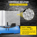 SucceBuy 984Ft Air Cushion Film Bubble Bags PE Air Cushion Wrap Film Packaging Shockproof Cushioning Rolls for Wrap Machine