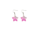 Women Earring Resin Star Drop Earrings Costume Trendy Style Children Girl Gifts Handmade Jewelry Drop Shipping Wholesale