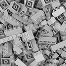 120/240PCS Building Blocks Lot Pack City Classic Bricks Sorted By Color Bricks Block Plate Creative Toy Compatible with Legoeds