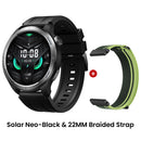 HAYLOU Solar Neo Smartwatch 1,53 Zoll HD-Display Bluetooth-Anruf 24-Stunden-Gesundheitsüberwachung Smartwatches für Herren Damen Smart Sportuhren