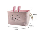 Foldable Laundry Basket for Dirty Clothes for kids baby Toys canvas wasmand large storage hamper kids baby Home Organizer