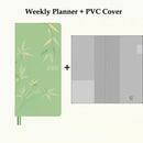 Kinbor 2025 Weekly Planner Week Daily Agenda Journal Notebook Hard Cover Calendar Monthly Schedule To Do List Time Organizer