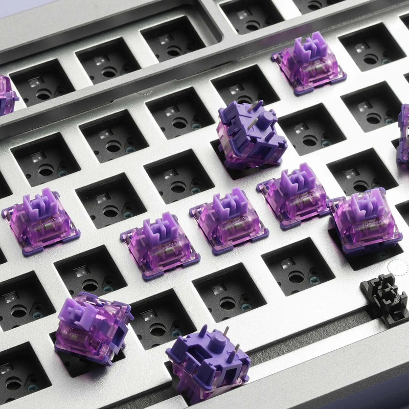 Akko V3 Pro Lavender Purple Switches 5 Pin 40gf Tactile Switch Compatible with MX Mechanical Keyboard Gaming Accessories(45 pcs)