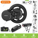 Bafang CAN 48V 500W Motor Brushless Mid Drive eBike Engine BBS02B BBS02 Electric Bicycle Conversion Kits 20Ah Lithium Battery