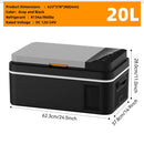 Podofo 35L 45L 55L Portable Car Refrigerator Compressor Cooler  Ice Box 12V 24V DC 110 240V For Camping Home Kitchen Garages