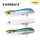 Patchinko 140 Topwater Popper Angelköder Patchinco 100/140mm Oberflächenschwimmköder Weitwurf-Wobbler Stickbait für Barsch Hecht