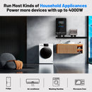 SUMRY 4KW 6KW 120V Off Grid Solar Inverter 24V 140A 5600W MPPT Charger Pure Sine Wave Home Inverter 6.25 Inch LCD Display
