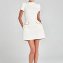 The 'Equinox' Backless Mini Dress