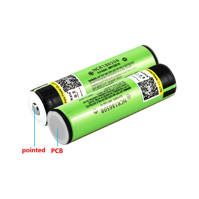 Hot Original LiitoKala Protected 100% Original NCR18650B 18650 3400mah Rechargeable battery with 3.7V PCB for